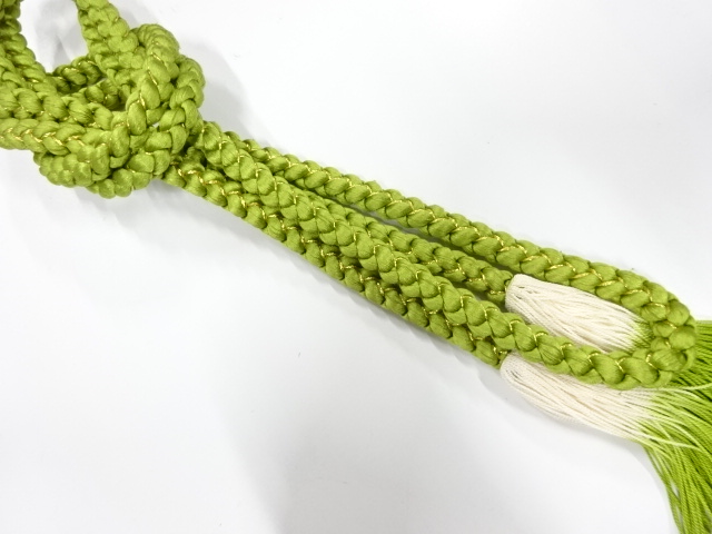 正絹　手組帯締め